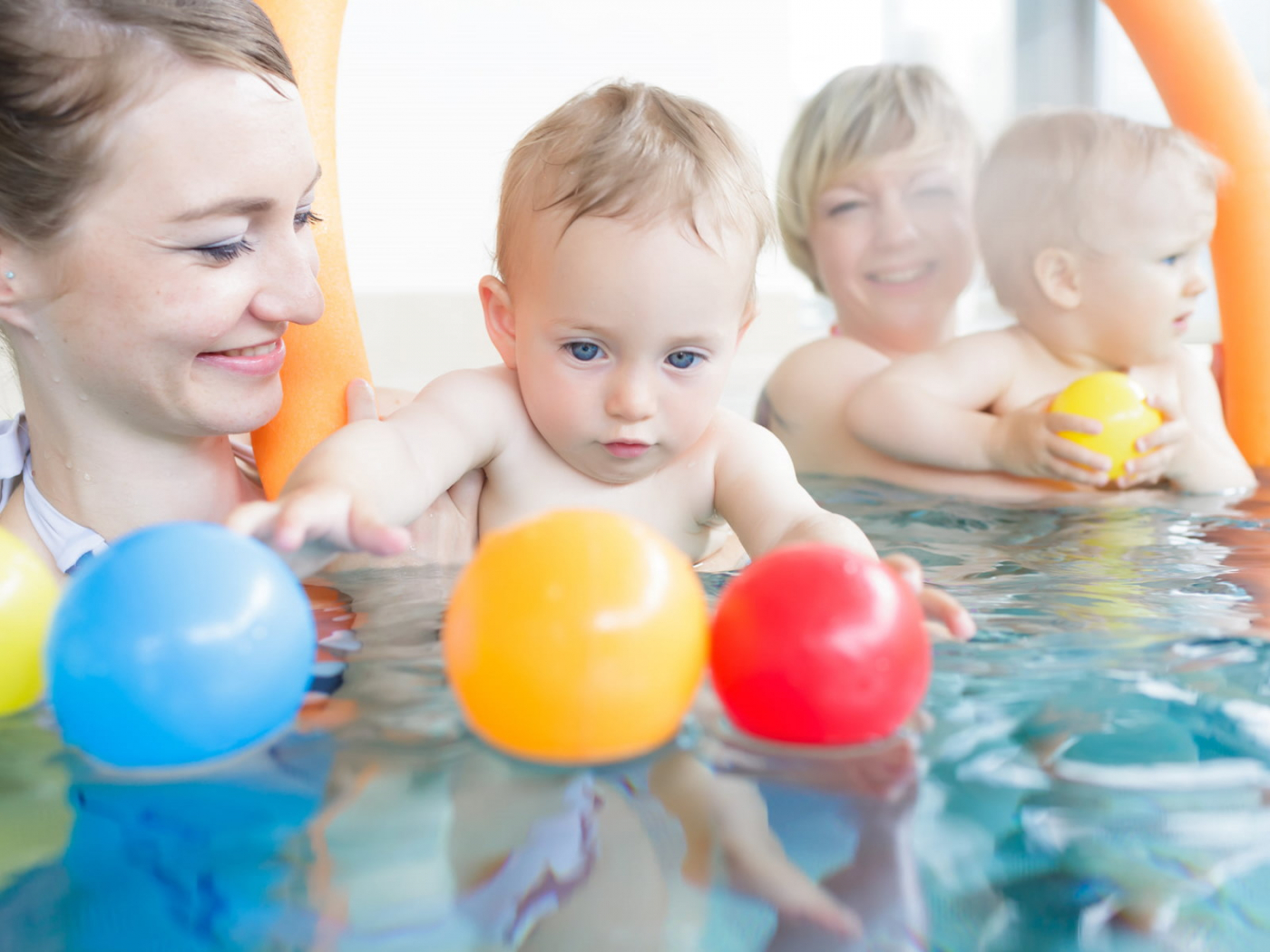 Freie Plätze im Babyschwimmen
